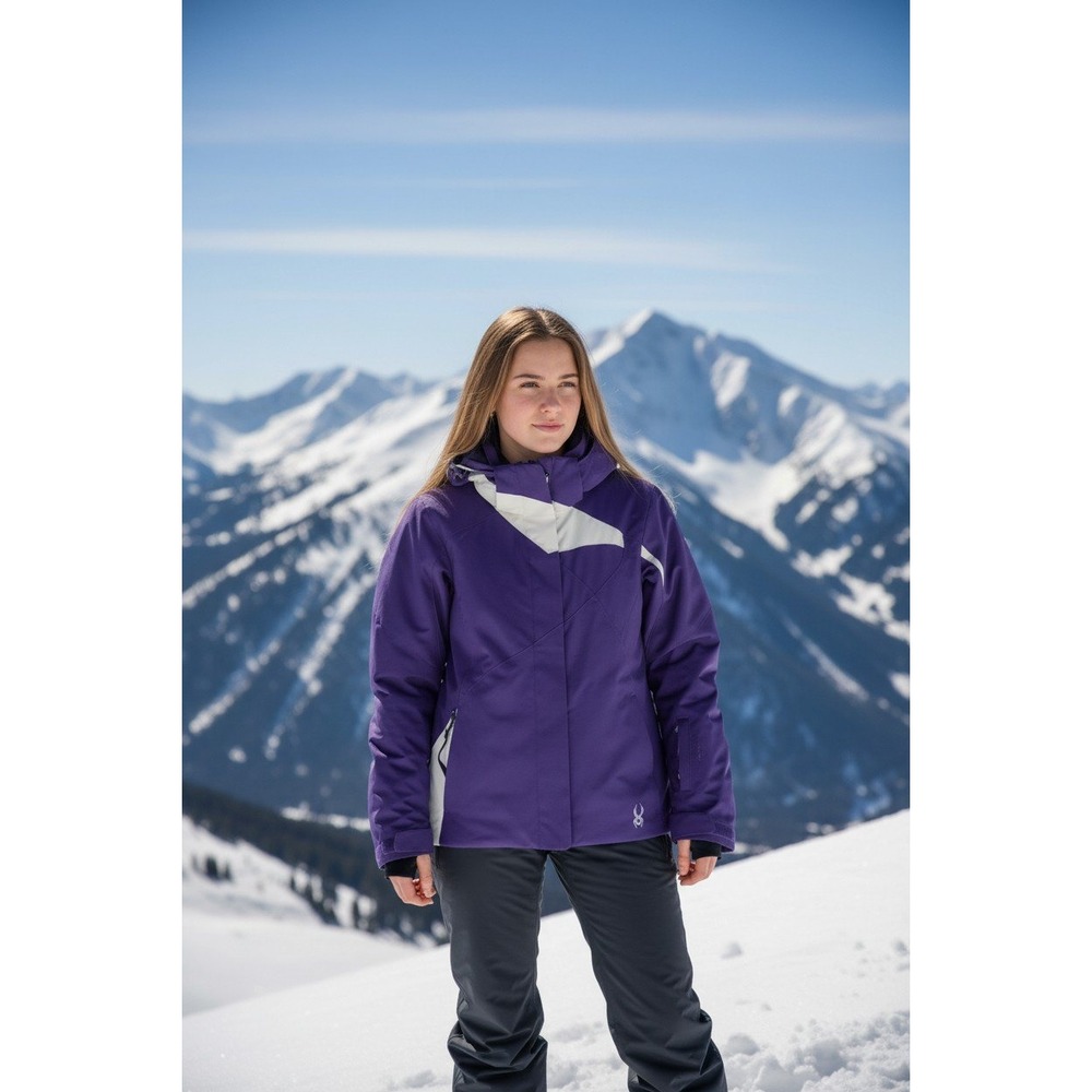 Spyder Women's Amp Waterproof Insulated Jacket -‎ Size 4 - NWT